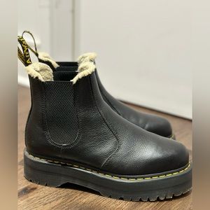 Dr. Martens 2976 bex platform winter edition (faux fur lined)